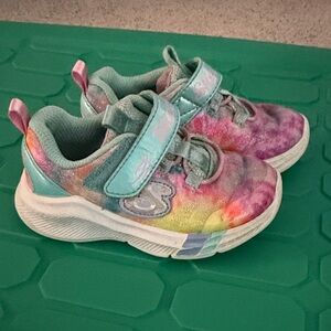 Skechers Rainbow Velcro Kids Sneakers